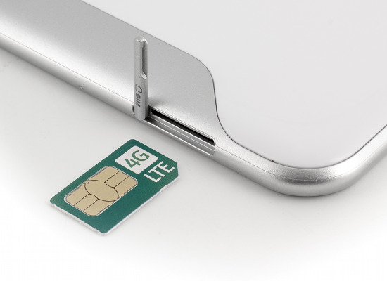 SIM-карта в планшете Samsung Galaxy Tab 8.9 LTE