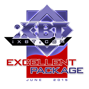 Excellent Package - iXBT.com Editors Award
