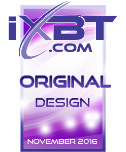 Original Design - iXBT.com Editors Award