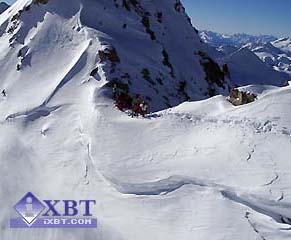 Снимок с вертолета: