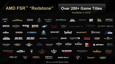AMD наносит ответный удар по Nvidia DLSS. Представлен набор технологий FSR Redstone на основе машинного обучения