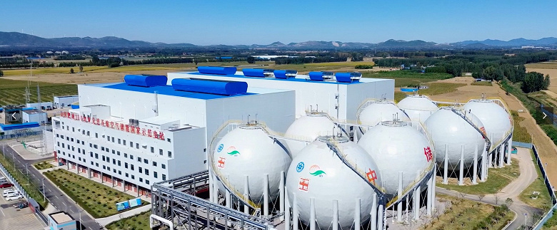 В Китае построят крупнейшее в мире хранилище энергии на основе сжатого воздухе