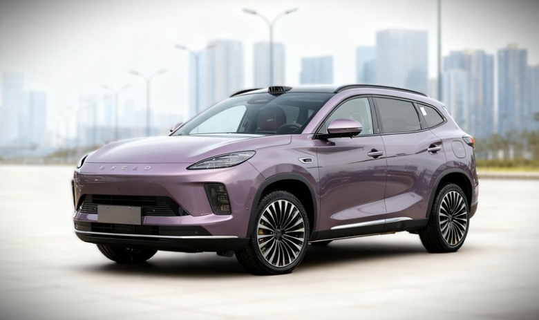 Большой кроссовер с алькантарой, продвинутой электроникой и запасом ходом более 1300 км &mdash; от 19 000 долларов. Представлен Exeed Exlantix MX