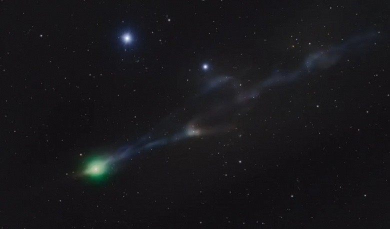 Межзвёздная комета 3I/ATLAS сильно потускла, приближаясь&nbsp;к Земле. Опубликовано новое фото