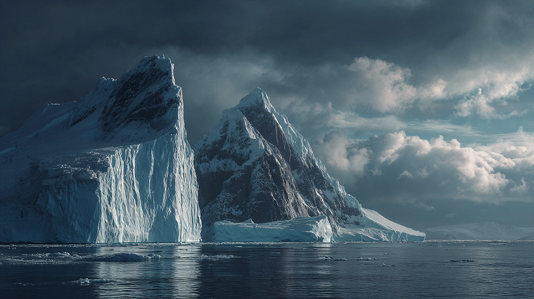 Роскосмос показал крупнейший айсберг в мире с орбиты