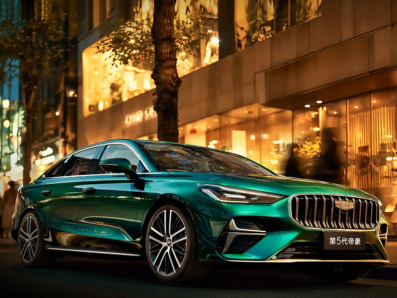 Замена Toyota Camry и Mazda 6 с богатым салоном, новым дизайном и мощным мотором. В России поставили на учёт первый Geely Emgrand нового поколения