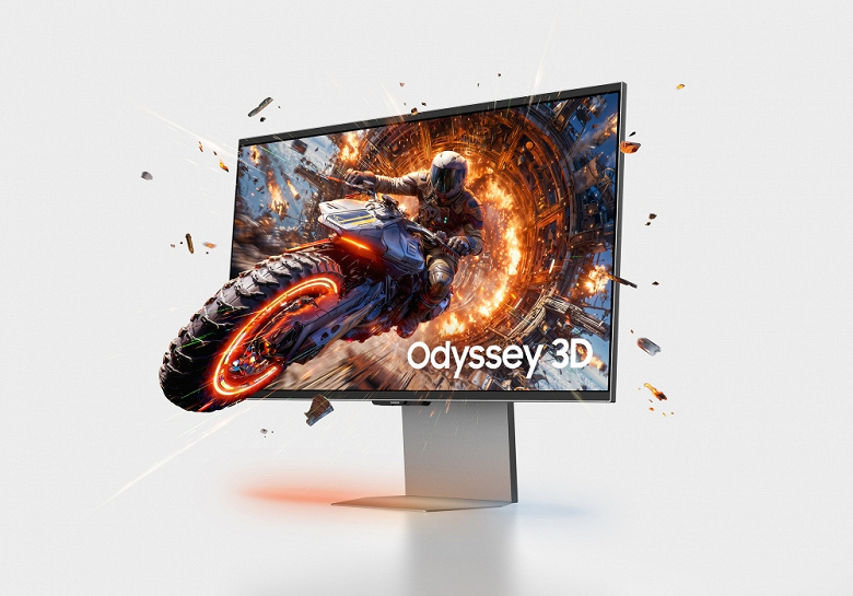 Первый в мире 6K-3D-монитор. Samsung Odyssey 3D (G90XH) не требует очков для формирования объёмного изображения