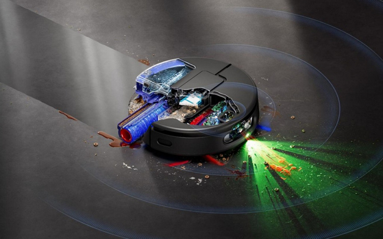Представлен мощнейший робот-пылесос Dyson Spot+Scrub AI