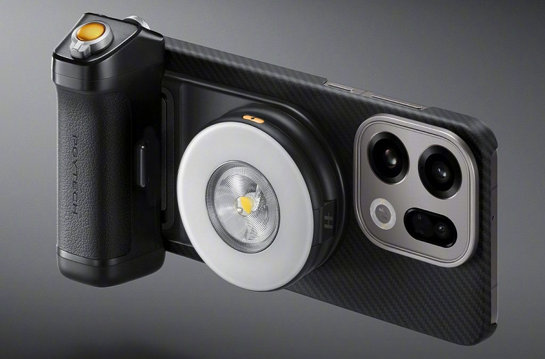 Первая в отрасли магнитная кольцевая вспышка Hasselblad, магнитный держатель и защитный чехол. Oppo представила новые аксессуары для серии Find X9