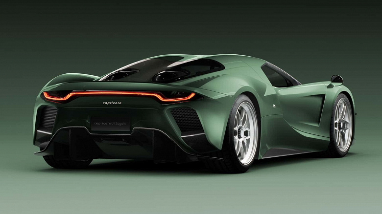 Таких суперкаров больше не делают. 888-сильный Capricorn 01 Zagato оснащен аналоговыми приборами и пятиступенчатой МКПП