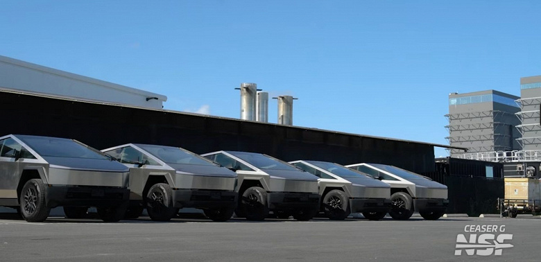 Илон Маск покупает нераспроданные Tesla Cybertruck через свои же компании SpaceX и xAI