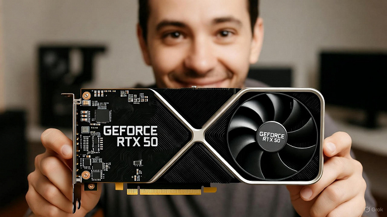 Россияне переключились на Nvidia GeForce RTX 50: продажи видеокарт в 2025 сильно выросли