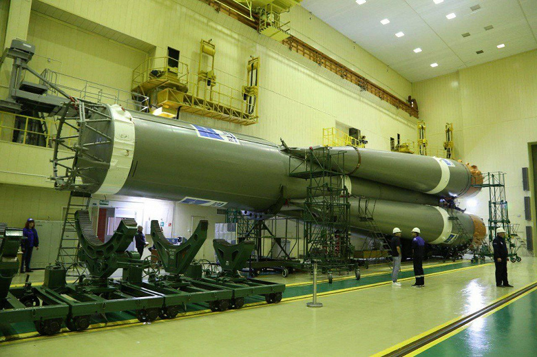 Роскосмос собрал «пакет» ракеты «Союз-2.1а» для запуска в конце ноября