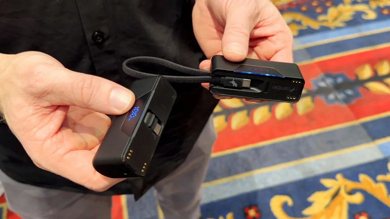 &laquo;Павербанк&raquo;, который умеет делиться на две самостоятельные половинки. Представлена модель Nimble Champ Stack 10K