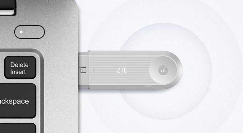 Портативный 5G-роутер размером с флешку за 25 долларов: представлен ZTE 5G RedCap Wi-Fi F40