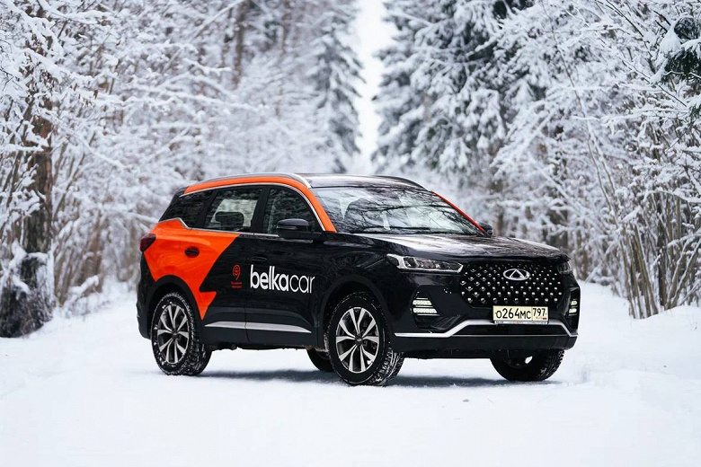 Каршеринг BelkaCar начислит бонусы за очистку автомобилей от снега