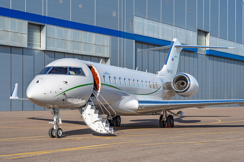 В Россию в обход санкций доставили бизнес-джет Bombardier Global 6000 стоимостью 30 млн долларов