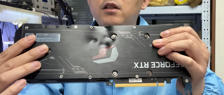 Семейная драма обернулась изувеченной GeForce RTX 3080 Ti, но ускоритель вернули к жизни