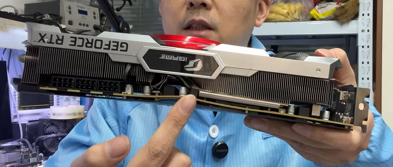 Семейная драма обернулась изувеченной GeForce RTX 3080 Ti, но ускоритель вернули к жизни