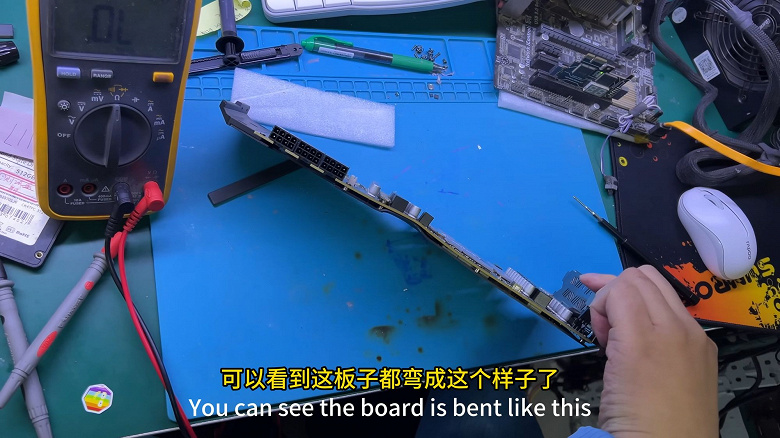 Семейная драма обернулась изувеченной GeForce RTX 3080 Ti, но ускоритель вернули к жизни