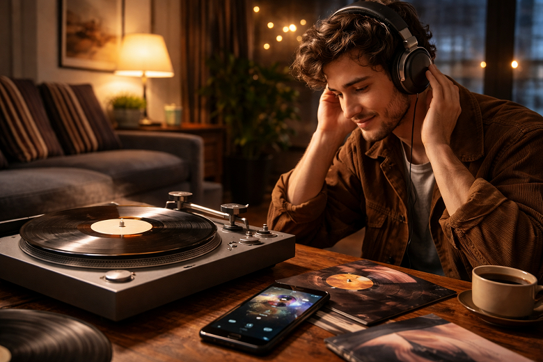 Продажи пластинок в России выросли на 32% за два года, их активно скупают зумеры