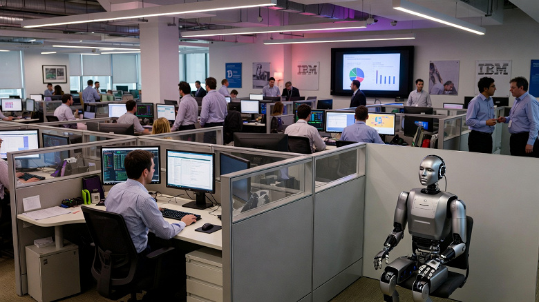IBM не собирается заменять сотрудников на ИИ. Напротив, компания втрое увеличит количество нанимаемых людей