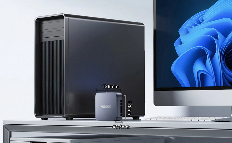 24-ядерный Intel, 32 ГБ ОЗУ и корпус объёмом менее 700 мл всего за 750 долларов. Представлен мини-ПК Acemagic Matrix Mini M5