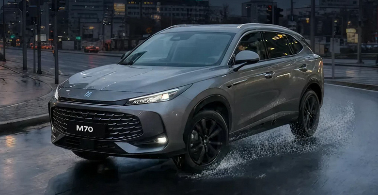 Раскрыта стоимость совершенно нового &laquo;Москвича М70&raquo; &mdash; 2,69 млн рублей за 1,5-литровый турбомотор с 7-ступенчатым &laquo;роботом&raquo;