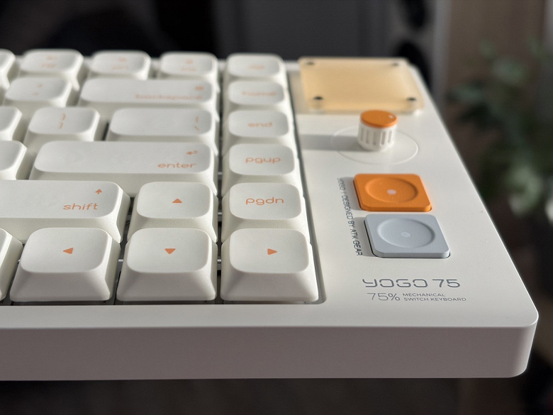 Минималистичный дизайн, необычный пиксельный экран и крутилочка. На Kickstarter запустили сбор средств на клавиатуру ATK Yogo 75