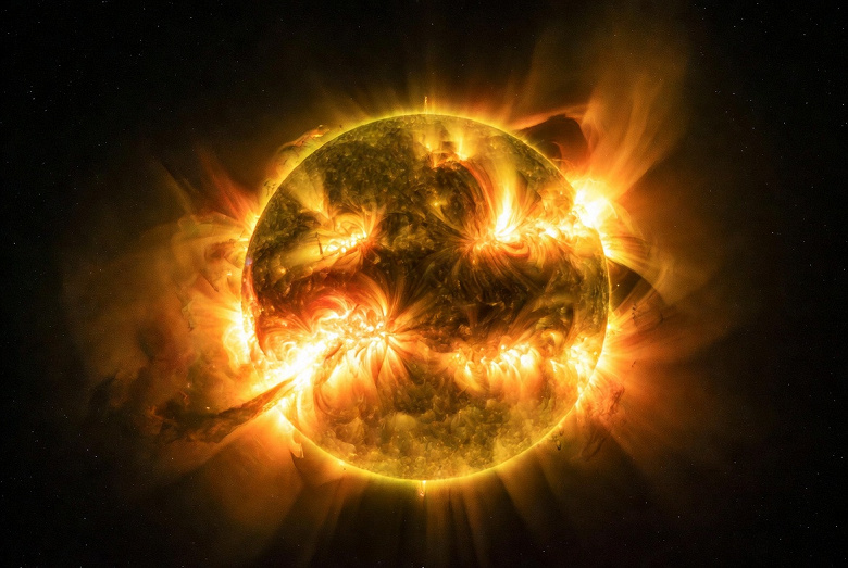 58 вспышек классов M и X. Активная область 4366 вышла на второе место в XXI веке