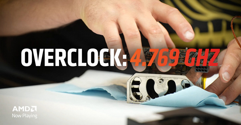 Первый в мире графический процессор с частотой 4,77 ГГц: Radeon RX 9060 XT рекордно разогнали &mdash; он превзошел GeForce RTX 4090