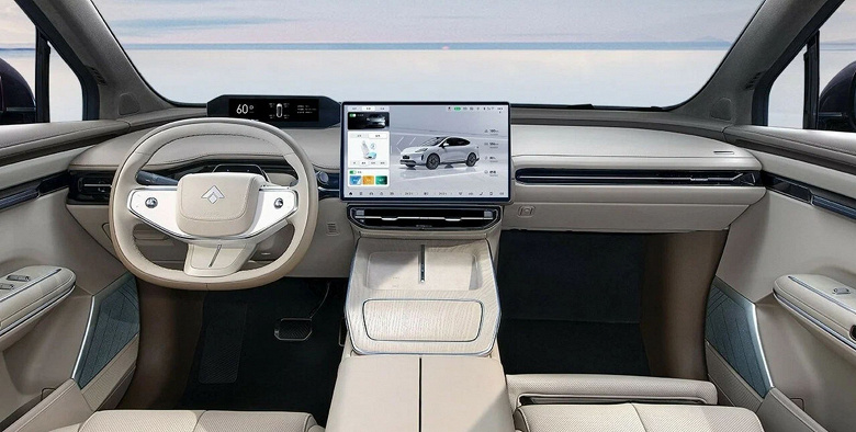 В России сертифицирован GAC Hyptec HT: двери как уTesla Model X, задний привод и 510 км на одной зарядке