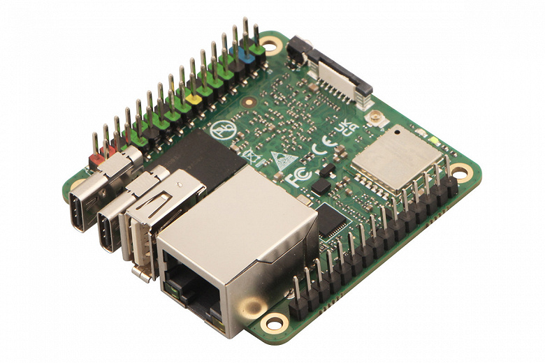 Всего 25 долларов за фактически полноценный ПК. 51-миллиметровый одноплатный компьютер Radxa Cubie A7S основан на SoC Allwinner A733