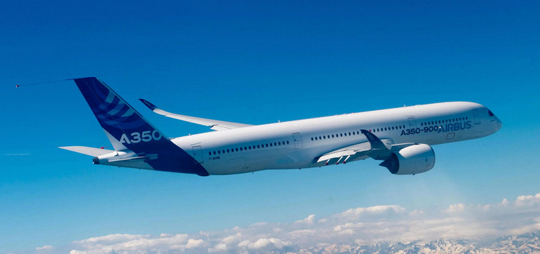 Большой широкофюзеляжный самолет Airbus A350 стал хитом &mdash; оформлено более&nbsp;1500 заказов