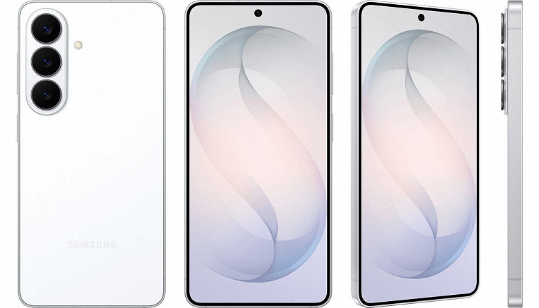 Samsung Galaxy S26 Ultra в цвете &laquo;Кобальтовый Фиолетовый&raquo; и Galaxy S26 в белом: опубликованы новые рендеры флагманов Samsung за несколько недель до премьеры