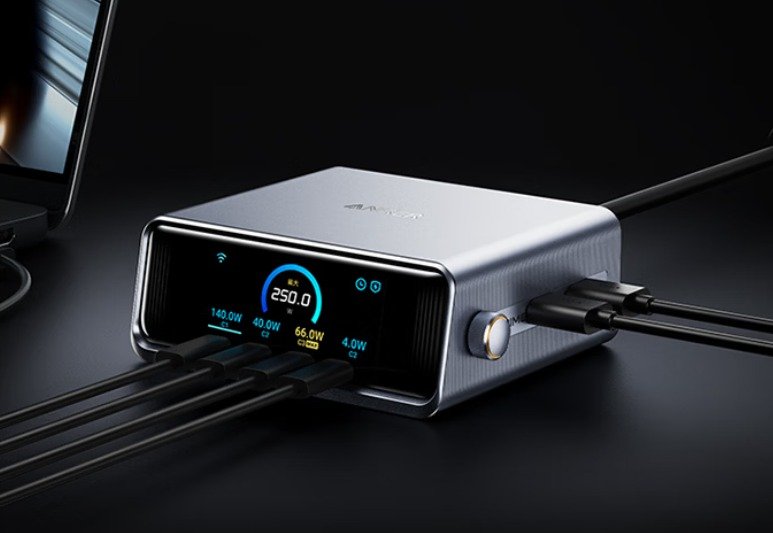 Настольное зарядное устройство мощностью четверть киловатта. Представлено Anker GaN Desktop Charger Pro+&nbsp;