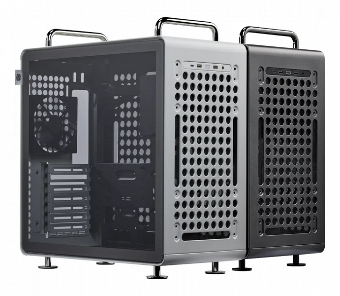 Cooler Master Qube 540 — это не куб, но зато в дырочку. Новый ПК-корпус выглядит необычно, но, вероятно, в ущерб шумности