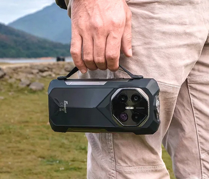 20&nbsp;000 мАч, IP69K, 120 Гц, ночное видение на 50 метров и специальная ручка для переноски. Представлен неубиваемый смартфон Fossibot F113