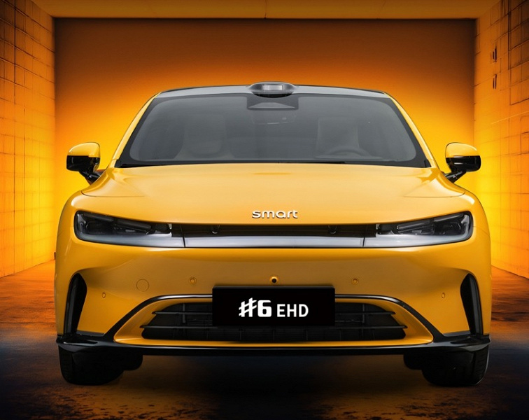 Представлен самый большой и мощный Smart: запас хода 1810 км, расход 3,9 л на 100 км и 429 л.с. в кузове седан