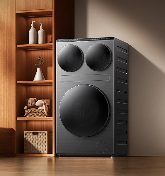 Xiaomi представила стирально-сушильную машину Mijia Three-Zone Washing Machine Pro: три барабана, 14 кг белья и умное управление &mdash; всего 920 долларов
