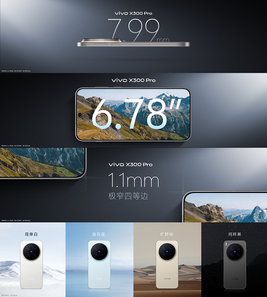 «Король фотографии с 200-мегапиксельной камерой Zeiss». Представлен Vivo X300 Pro — первый в мире флагман на Dimensity 9500