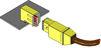 IEEE 1394 connector