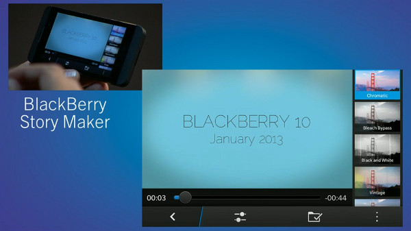 BlackBerry Story Maker