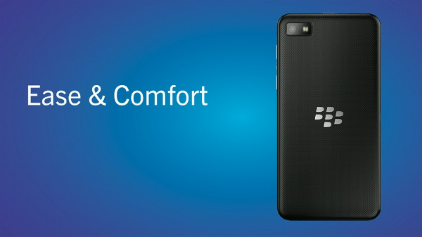 Задняя сторона BlackBerry Z10