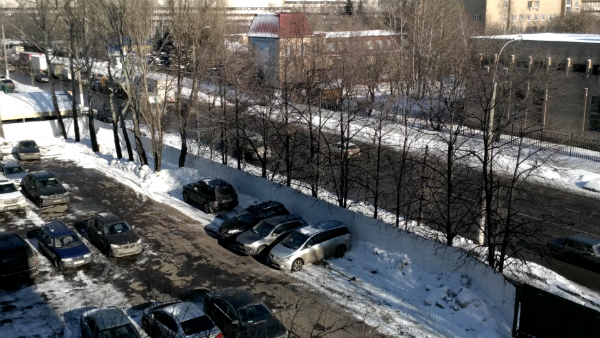 Скриншот видео, снятого на тыловую камеру смартфона BlackBerry Z10