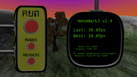 Обзор Fly IQ451. Скриншоты. NenaMark 2.4