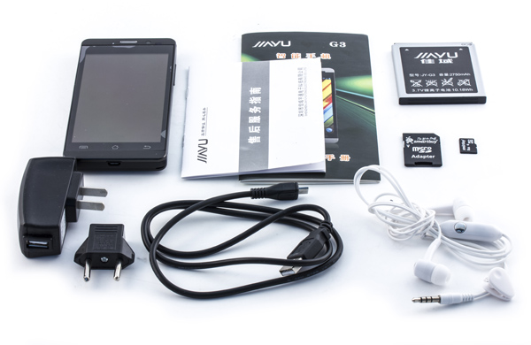 Обзор Jiayu G3. Аксессуары коммуникатора