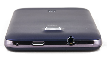 Обзор ZTE V880G. Верхний торец коммуникатора