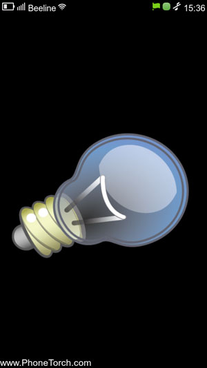 Приложение PhoneTorch для смартфона Nokia N9