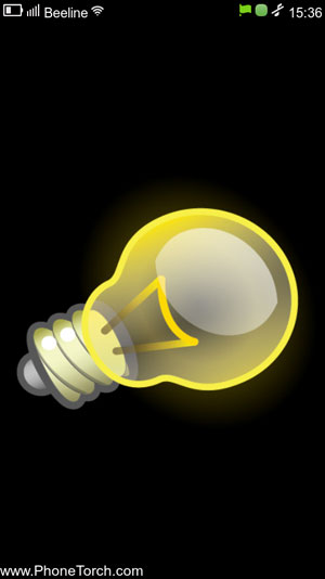 Приложение PhoneTorch для смартфона Nokia N9